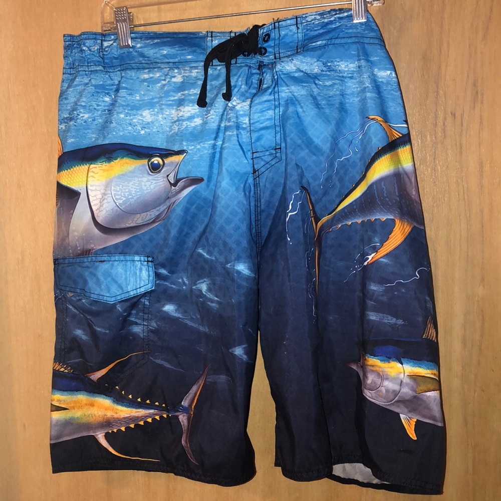 US apparel swim trunks